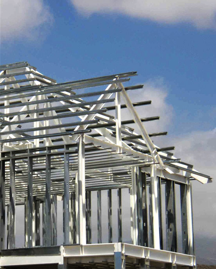 Exemplo de aplicação do sistema Light Steel Frame